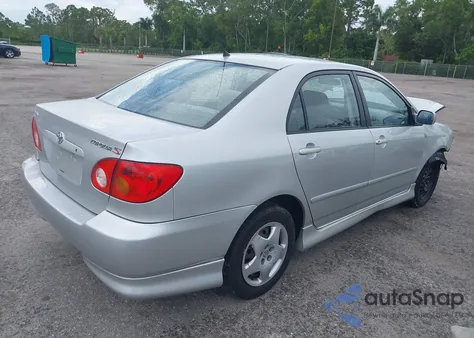 2003 Toyota Corolla S из США, поврежденный, VIN 1NXBR32E53Z179055